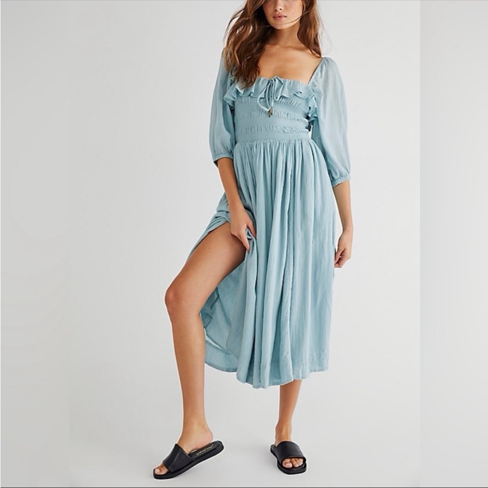 Free People Oasis Midi Dress XS